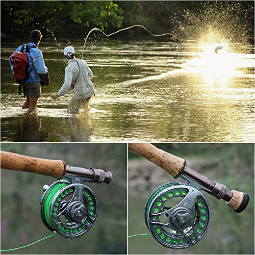 Sougayilang Fly Fishing Rod and Reel Combo Set