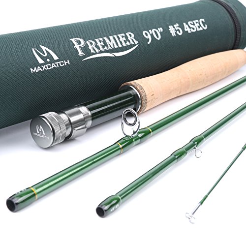 MAXIMUMCATCH Premier Fly Rod, 9' 5wt, Medium-Fast Action