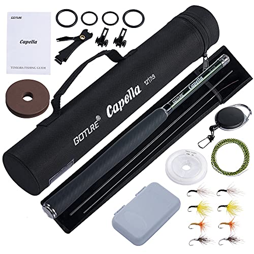 Goture 12FT Tenkara Rod Kit Carbon Fiber Combo