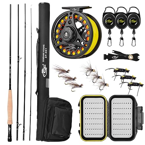 SF Fly Fishing Combo Kit: 5/6 Weight, 9FT