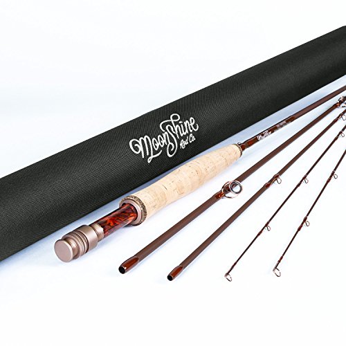 Moonshine Rod Co. Drifter Series Fly Rod + Extra Tip