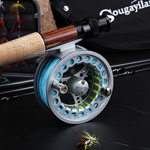 Sougayilang Fly Fishing Rod with Reel Combo Kit