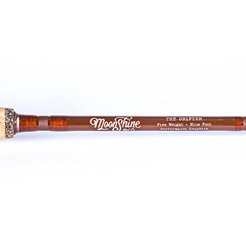 Moonshine Rod Co. Drifter Series Fly Rod + Extra Tip