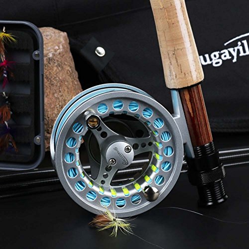 Sougayilang Fly Fishing Rod with Reel Combo Kit