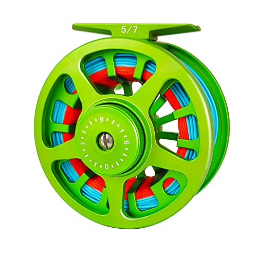 Aventik Fly Reel with Line Combo (FLK 3/5 Kit)