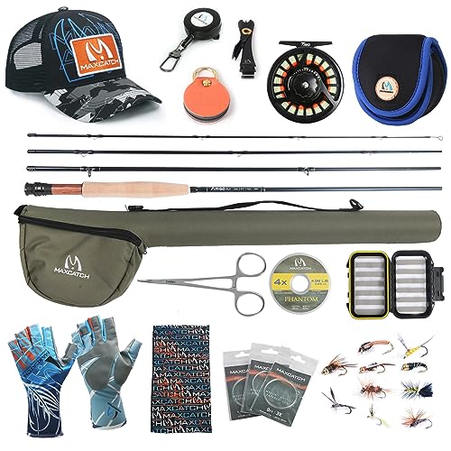 Maxcatch Amigo Fly Fishing Rod & Reel Combo 9FT