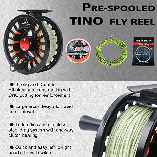 Maxcatch Amigo Fly Fishing Rod & Reel Combo 9FT