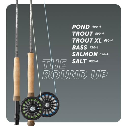 Redington Wrangler Trout Fly Fishing Set, 5WT 9