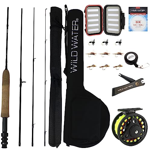 Wild Water Fly Fishing Combo Starter Kit