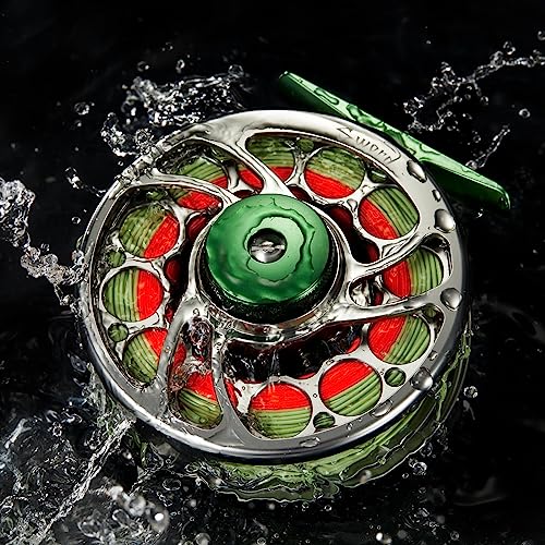 Piscifun Sword Fly Fishing Reel, Lightweight, Corrosion-Resistant 5/6wt Gunmetal