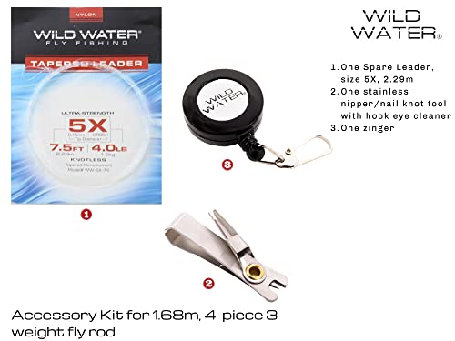 Wild Water Fly Fishing Combo Starter Kit