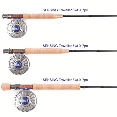 Maxcatch Sensing Traveler Fly Rod: IM10 Carbon 5/6/7/8 Weight