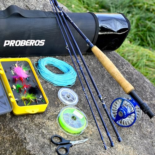 9' 6wt Fly Rod and Reel Combo Starter Kit