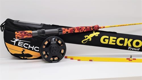Echo Gecko Trout #5 Kit with Rod, Reel