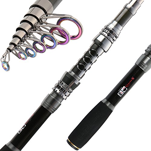 Sougayilang Telescopic Fishing Rod - Carbon Fiber Portable