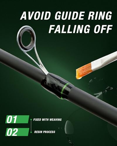 Ghosthorn Portable Telescoping Fishing Rod and Reel Combo