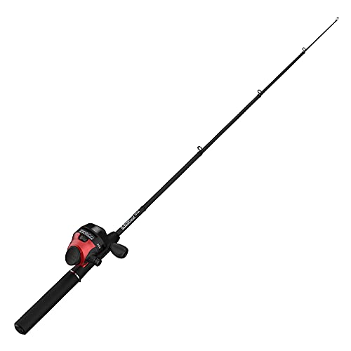 Zebco 202 Spincast Reel with Telescopic Fishing Rod