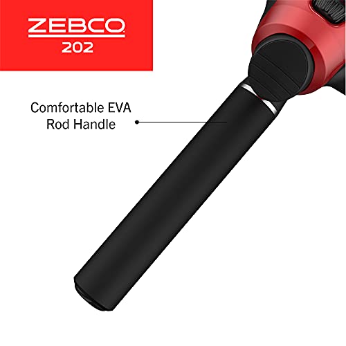 Zebco 202 Spincast Reel with Telescopic Fishing Rod