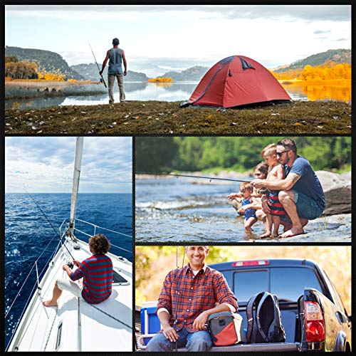 Telescopic Fishing Rod and Reel Combo Set with Full Kit