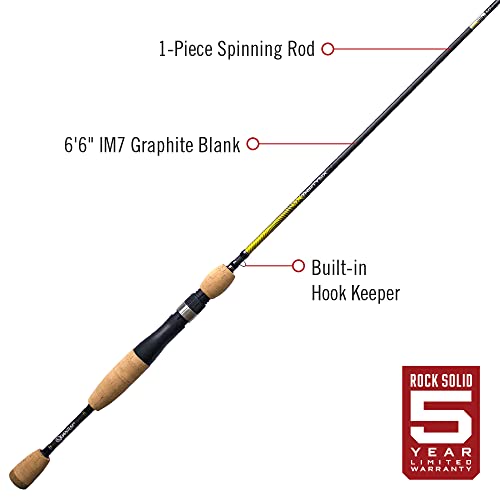 Quantum QX36 6'6" Spinning Fishing Rod, IM7 Graphite