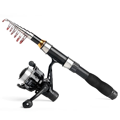 Youth Fishing Kit with Telescopic Rod and Reel