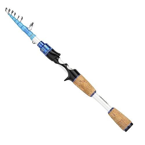 EOW XPEDITE MAX Telescopic Casting/Spinning Fishing Rods, Carbon Tip