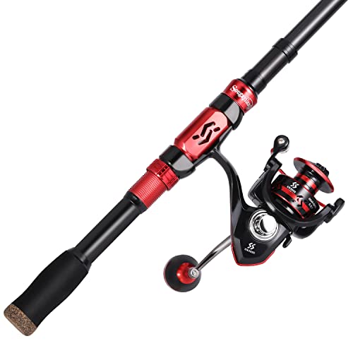 Sougayilang Portable Telescopic Fishing Rod Combo - 1.8M