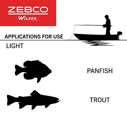 Kids Zebco Wilder Spincast Reel Combo with Telescopic Rod