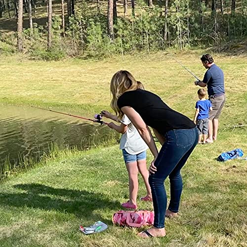 Kids Telescopic Fishing Rod and Reel Combo Kit