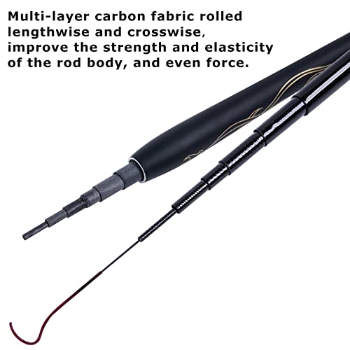 Goture Telescopic Carbon Fiber Fishing Rod for Inshore Fishing