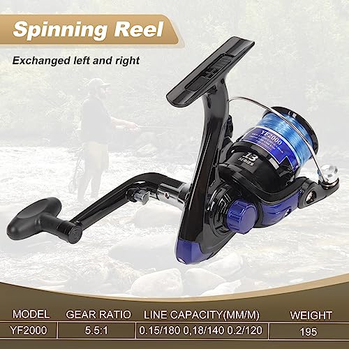 Telescopic Fishing Rod & Reel Combo with Lures