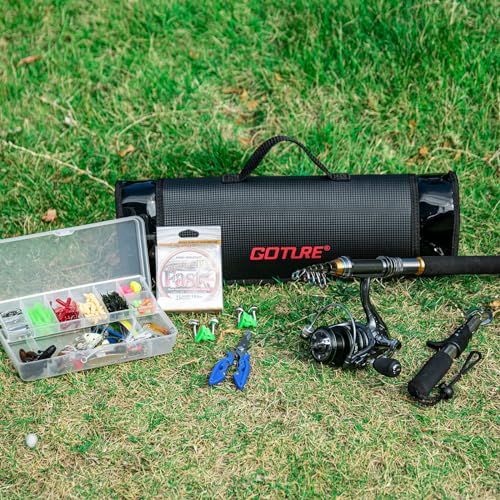 Goture Telescopic Fishing Rod and Reel Combo Set