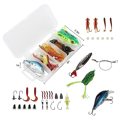 Telescopic Fishing Rod & Reel Combo with Lures