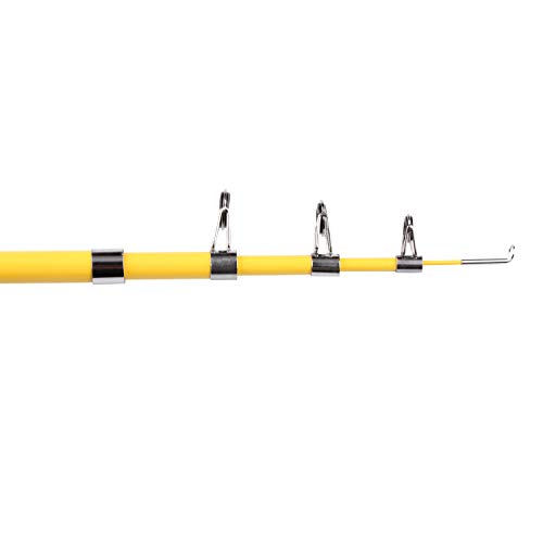Telescopic Spinning Fly Fishing Rod - Durable Fiberglass Blank