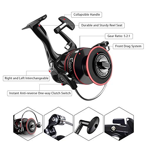 Carbon Fiber Telescopic Fishing Rod and Reel Combo