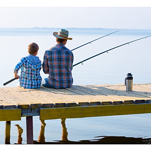Youth Fishing Starter Kit with Rod, Reel, Tackle Box