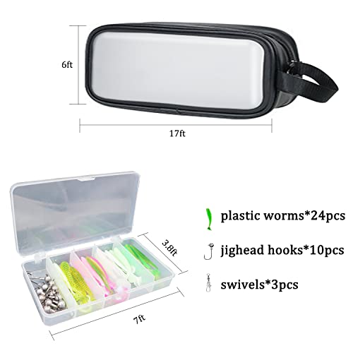 Youth Fishing Starter Kit with Rod, Reel, Tackle Box