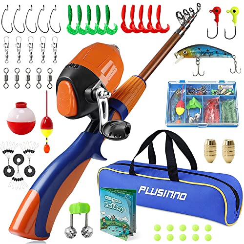 Youth Portable Telescopic Fishing Pole with Full Kit