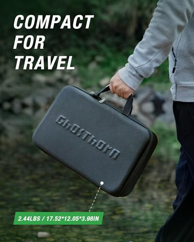 Ghosthorn Green Telescopic Fishing Rod and Reel Combo