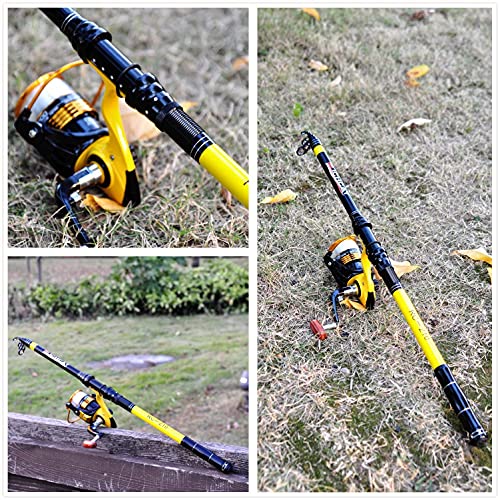 Richcat Telescopic Fishing Rod and Reel Combo Kit