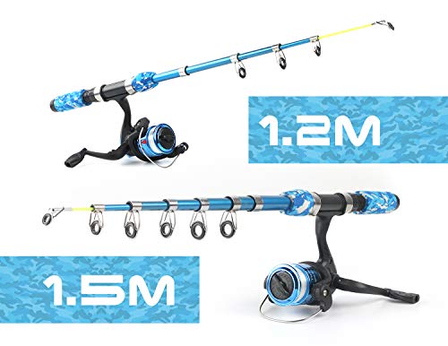 Children's Fishing Combo Set with Ultralight Telescopic Rod