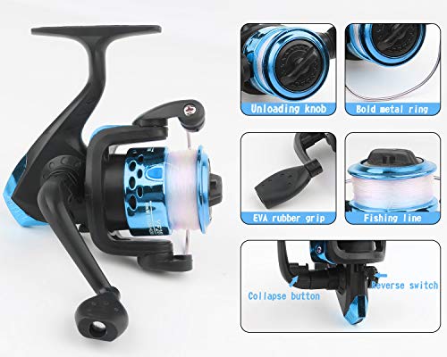 Children's Fishing Combo Set with Ultralight Telescopic Rod