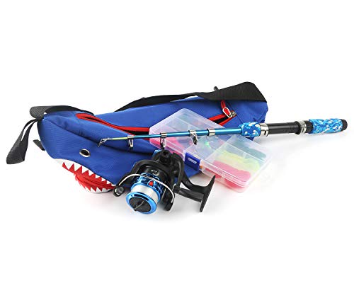 Children's Fishing Combo Set with Ultralight Telescopic Rod