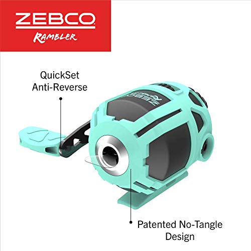 Zebco Kids Rambler Telescopic Spincast Rod and Reel