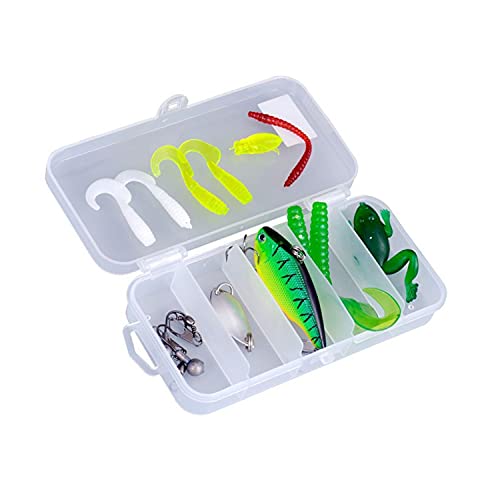 Compact Fishing Pole Combo Set: 2 Rods, 2 Reels