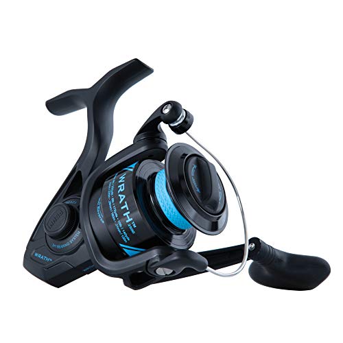 PENN Wrath Spinning Inshore Fishing Reel, Lightweight Graphite