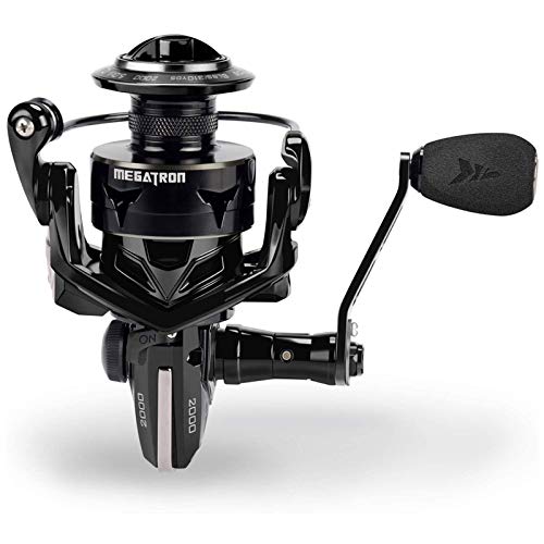 KastKing Megatron Spinning Reel, Saltwater, Aluminum Frame