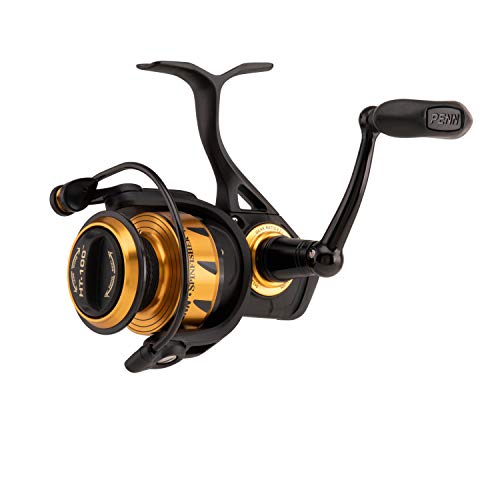 PENN Spinfisher VI Inshore Fishing Reel, 2500 Black Gold
