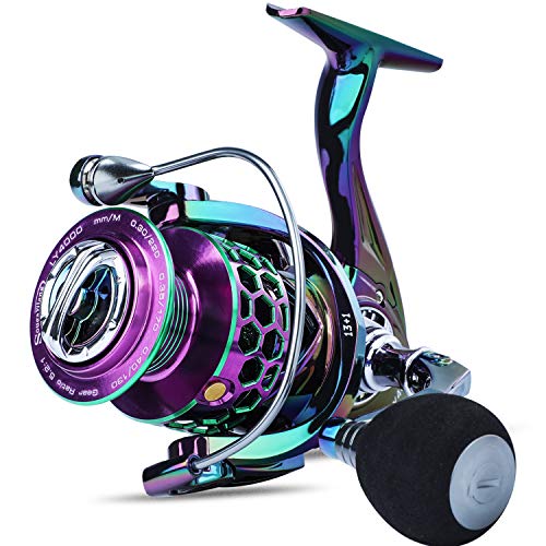 Sougayilang Aluminum Spinning Fishing Reel -13+1BB - LY1000