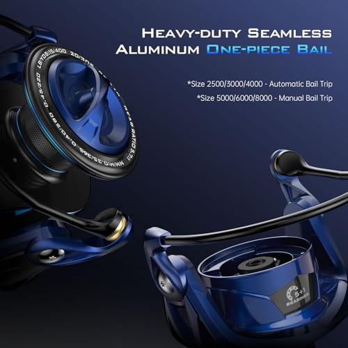 KastKing Kapstan Saltwater Reel, Size 3000